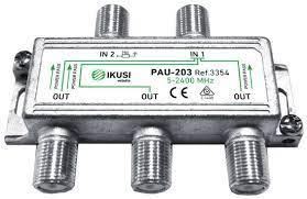 IKUSI IK/3354 - PUNTO ACCESO 3 SALIDAS PAU-203