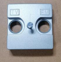 CEESE 23886 - TAPA TOMA TV-SAT ALUMINIO