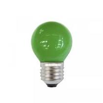 SYLVANIA L220/EV2527 - LAMPARA ESFERICA 25W E-27 VERDE