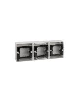 SIMON 4400765-035 - BASE ESTANCA 3 ELEM. GRIS IP55