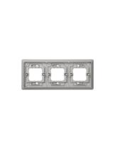  SIMON 4400630-035 - MARCO 3 ELEM. EMPOTRAR GRIS IP55