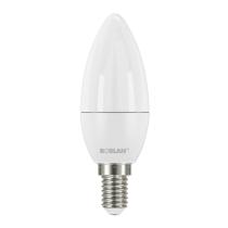 ROBLAN LEDVELA05E14C - LAMPARA LED VELA MATE 5W E14 3000K ROBLAN