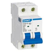 CHINT NB1-2-63C - INTERRUPTOR AUTOMATICO 2X63A CURVA C 6KA (F3A)