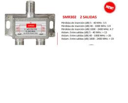 SURMEDIA SPAIN SMR302 - DISTRIBUIDOR 1E-2S 5-2500MHZ