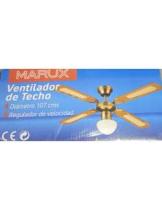 MARUX 5102 - VENTILADOR TECHO DIAMETRO 107CM 50W 230V 3VELOCIDAD E-27 COL