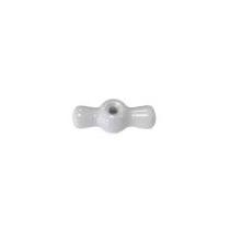  FONTINI 30967177 - MANECILLA ROTATIVA PORCELANA BLANCA +TORNILLO PATINE