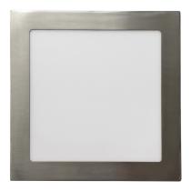 ROBLAN LEDPANELS18BNI - DOWNLIGHT CUADRADO 18W NIQUEL SAT 6500K