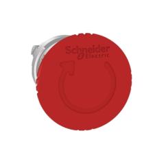 SCHNEIDER ELECTRIC ZB4BS844 - Cabeza de botón de emergencia Harmony de 40 mm ancho, rojo,