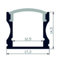 IGLUX PF2-SUP-DOBLE-OP - PERFILES DOBLE DE SUPERFICIE 17.3MMX12.5MMX14.5