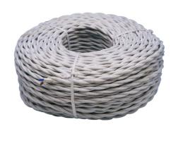 ELECTOBILSA 0900053 - CABLE TRENZADO 3X1.5MM BLANCO