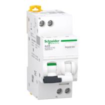 SCHNEIDER ELECTRIC A9DE2610 - INTERRUPTOR AUTOM DIFERENCIAL COMBI, 1P+N, 10A, C,30MA,AC