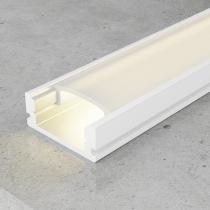 LEDME-EUROPA LM3702 - PERFIL DE ALUMINIO BLANCO SUPERFICE 2 METROS