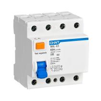 CHINT NXL-63-4-40-300AC - INTERRUPTOR DIFERENCIAL SERIE NXL, 4P 40A 300MA CLASE AC