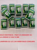 OUTLET CECODO 0031053 - LAMPARA DICROICA 11W 4000K BAJO CONSUMO -PACK 13 UNIDADES-