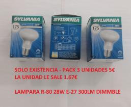 OUTLET CECODO 0023127 - LAMPARA R-80 28W E27 300 LUM