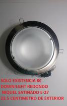 OUTLET CECODO 2200NLWA0012 - DOWNLIGHT EMPOTRAR NIQUEL SATINADO E-27  JISSO