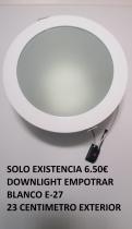 OUTLET CECODO 4100B - DOWNLIGHT EMPOTRAR BLANCO E-27 OSCALUZ