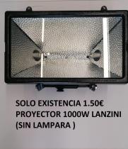 OUTLET CECODO 11800SL - PROYECTOR HALOGENO 1000W LANZINI